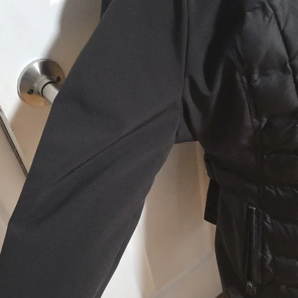 Kenneth Cole Black Puffer Jacket for Women - Picture 9 of 9